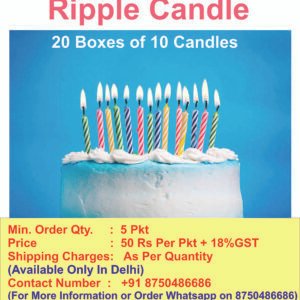 Ripple Candle 20 Box*10 pcs
