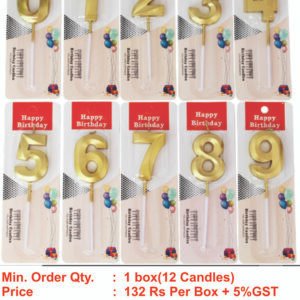 Golden Number Candle