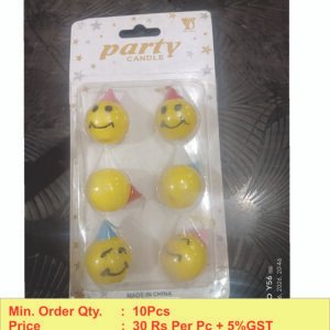Smiley Candle