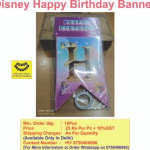 Disney Happy Birthday Banner