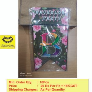 Bachelor Party Banner