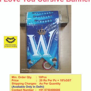 Welcome Little Champ Banner