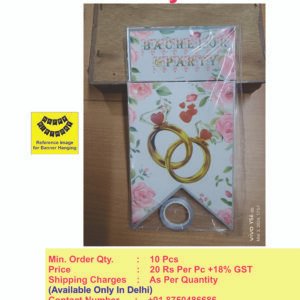 Bachelor Party Banner