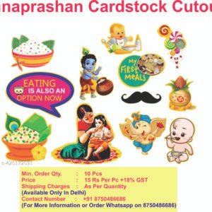 Annaprashan Cardstock Cutouts