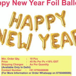 Happy New Year Foil Letter Balloon