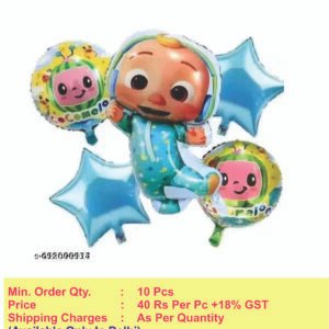 Cocomelon Theme 5pc foil