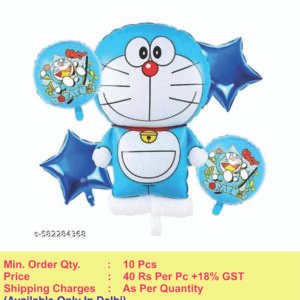 Doraemon Theme 5pc foil